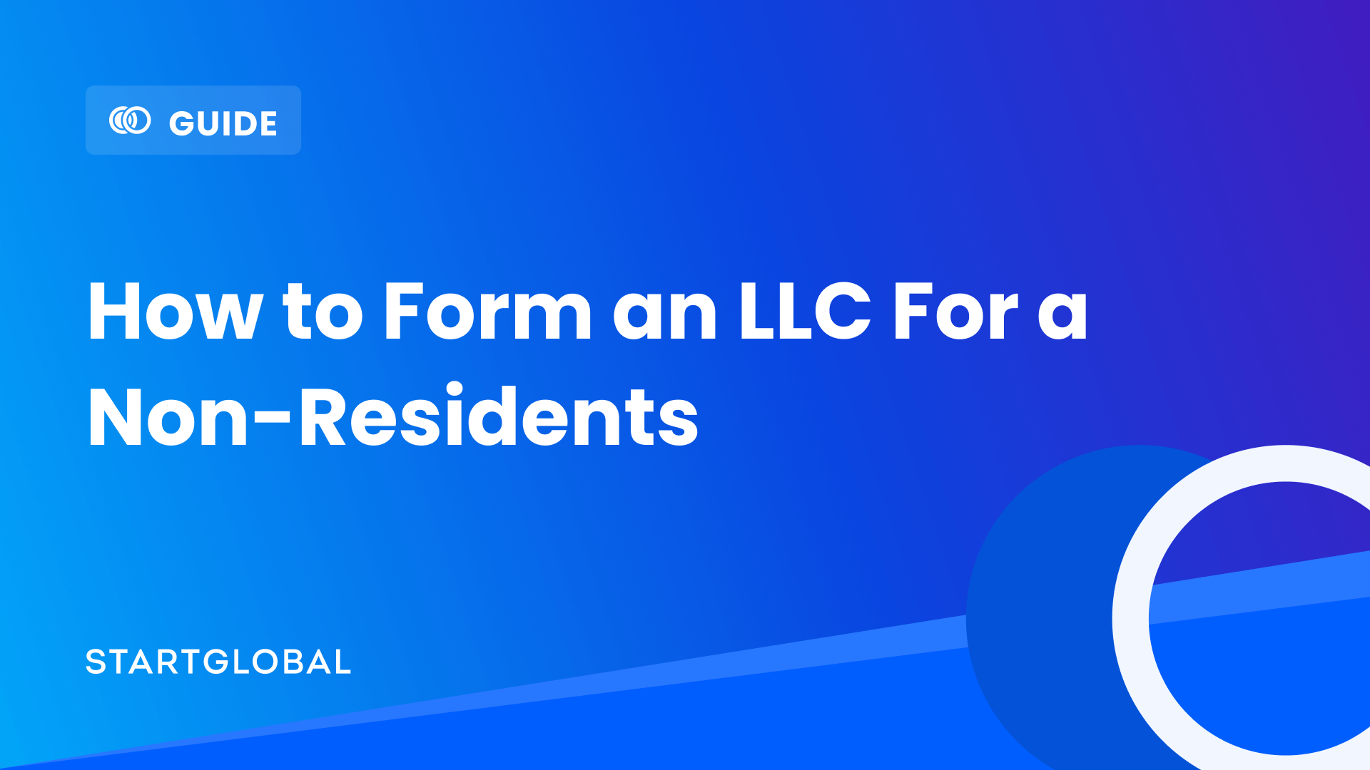 LLC For Non Residents StartGlobal